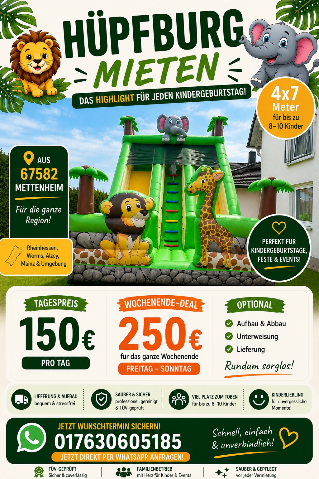 Jump&Fun Werbeplakat